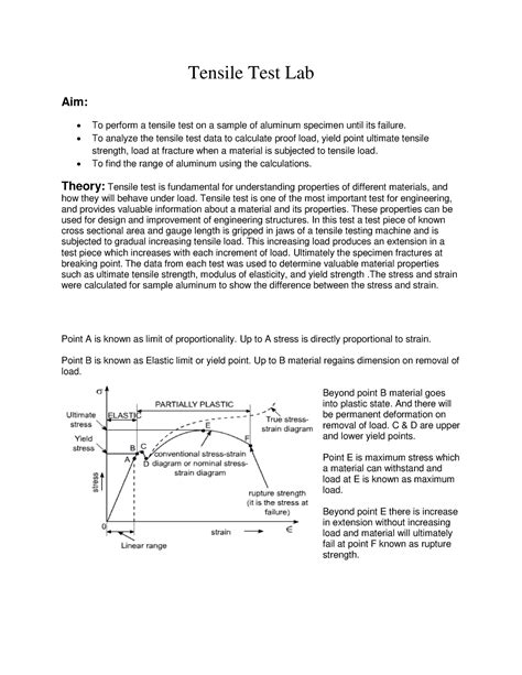 tensile test ppt|tensile test lab report pdf.